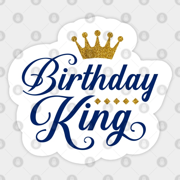 Birthday King Sticker by Hobbybox